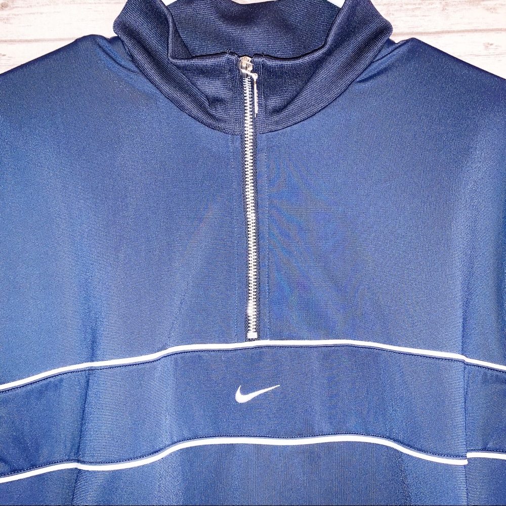 Nike Half Zip Track Jacket Pullover - image 2